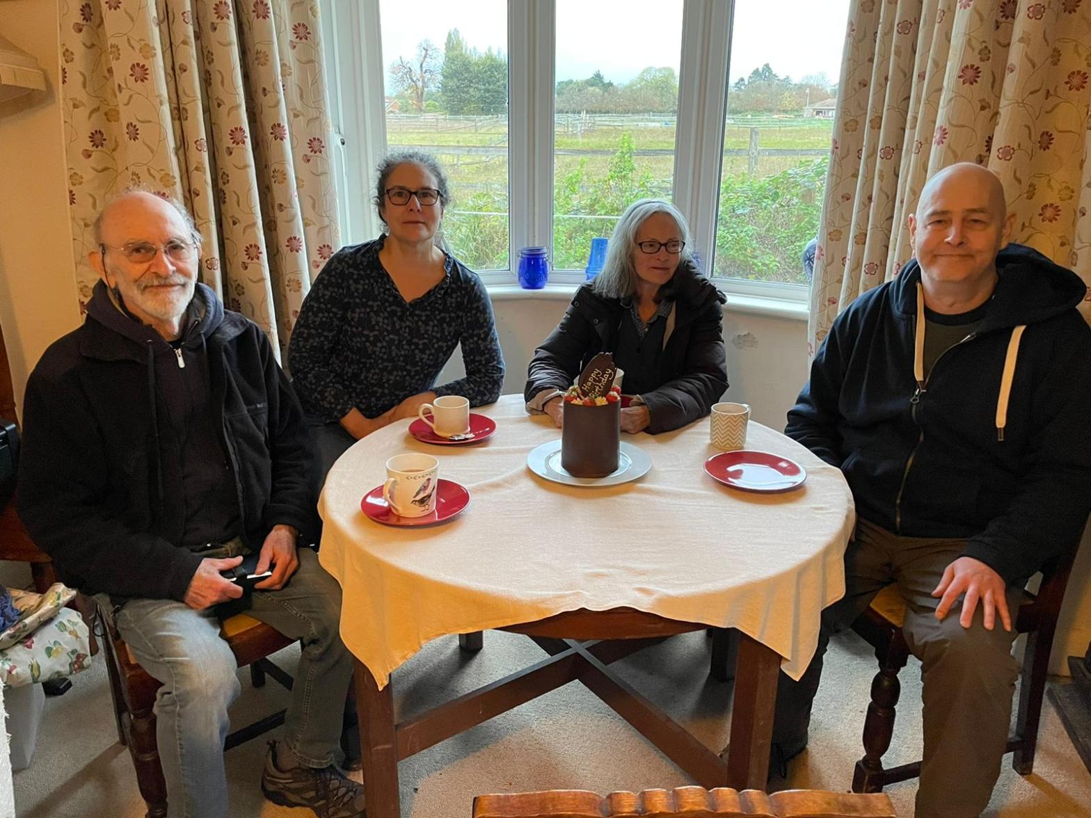 family photo showing Jasper, Jan, Rosemary, Adrian