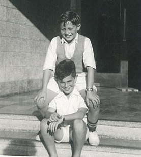 Jasper and Jonathan early in their friendship