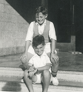 Jasper and Jonathan early in their friendship